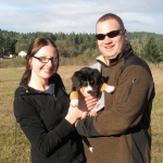 Sarah and Sean and Izzy (Izzabella)